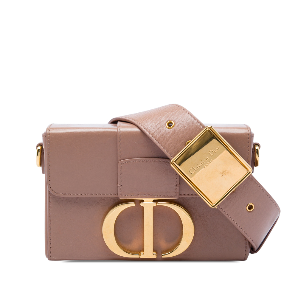 Pre-Loved Dior Leather 30 Montaigne Box Bag